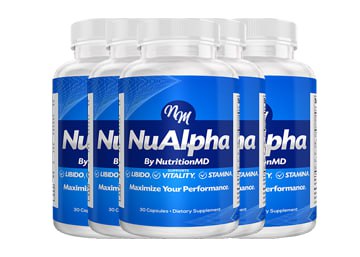 NuAlpha by NutritionMD bottles